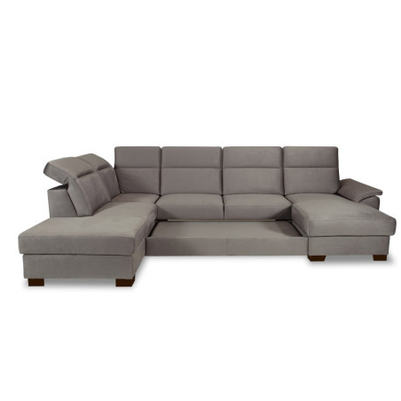 Coltar U Extensibil Cu Lada Dax, Tetiere Reglabile, 375 Cm-01