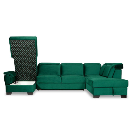 Coltar U Extensibil Cu Lada Dax, Tetiere Reglabile, 375 Cm-01