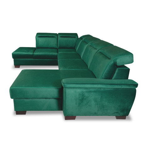 Coltar U Extensibil Cu Lada Dax, Tetiere Reglabile, 375 Cm-01