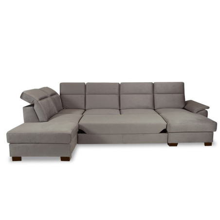 Coltar U Extensibil Cu Lada Dax, Tetiere Reglabile, 375 Cm-01