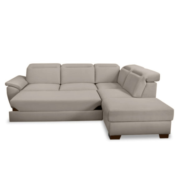 Coltar Extensibil Cu Otoman Dax, 5 Locuri, Lada Depozitare, 296 Cm