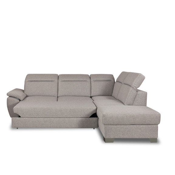 Coltar Extensibil Cu Otoman Dax, 5 Locuri, Lada Depozitare, 296 Cm