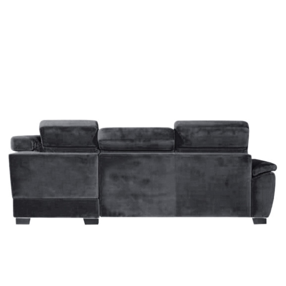 Coltar Extensibil Cu Otoman Dax, 5 Locuri, Lada Depozitare, 296 Cm