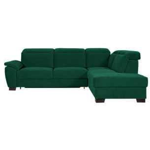 Coltar Extensibil Cu Otoman Dax, 5 Locuri, Lada Depozitare, 296 Cm