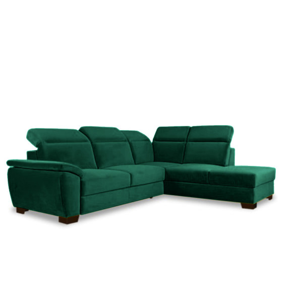 Coltar Extensibil Cu Otoman Dax, 5 Locuri, Lada Depozitare, 296 Cm