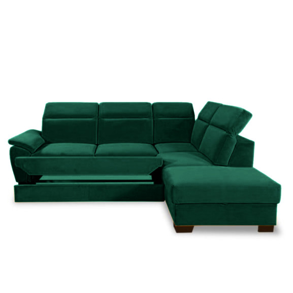 Coltar Extensibil Cu Otoman Dax, 5 Locuri, Lada Depozitare, 296 Cm