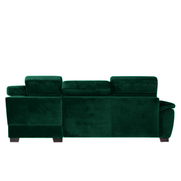 Coltar Extensibil Cu Otoman Dax, 5 Locuri, Lada Depozitare, 296 Cm