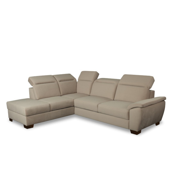 Coltar Extensibil Cu Otoman Dax, 5 Locuri, Lada Depozitare, 296 Cm