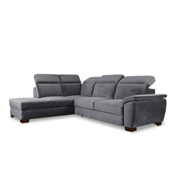 Coltar Extensibil Cu Otoman Dax, 5 Locuri, Lada Depozitare, 296 Cm