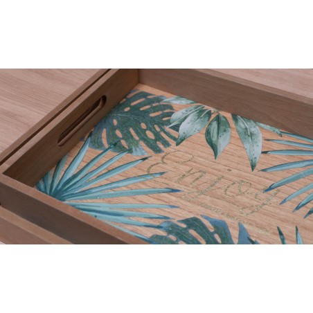 Set 2PCS tava servire Jungle-01