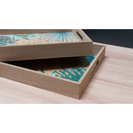 Set 2PCS tava servire Jungle-01