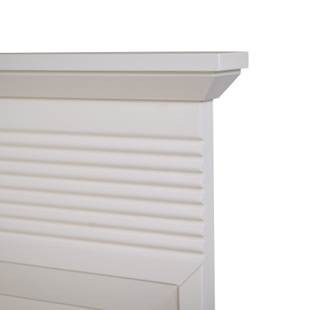 Pat Verona Bianco, Dimensiune Saltea 160 x 200 Cm, Somiera Rabatabila-01