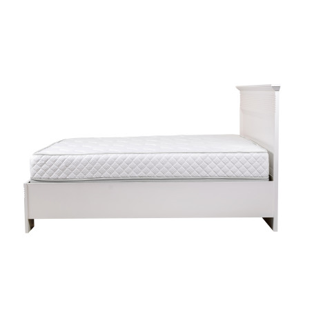 Pat Verona Bianco, Dimensiune Saltea 180 x 200 Cm, Somiera Rabatabila,-01