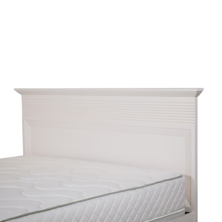 Pat Verona Bianco, Dimensiune Saltea 180 x 200 Cm, Somiera Rabatabila,-01