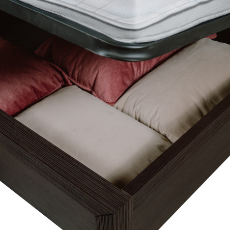 Pat Dormitor Saigon Cantori, Dimensiune Saltea 180 x 200 Cm, Somiera Rabatabila-01