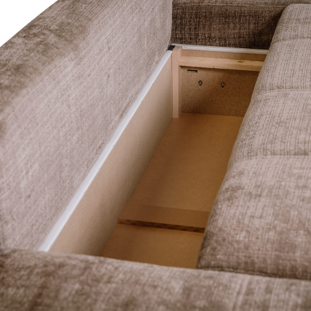 Coltar U Extensibil Otis Dreapta, 6 Locuri, Lada Depozitare, Cremona 24, 357 Cm-01