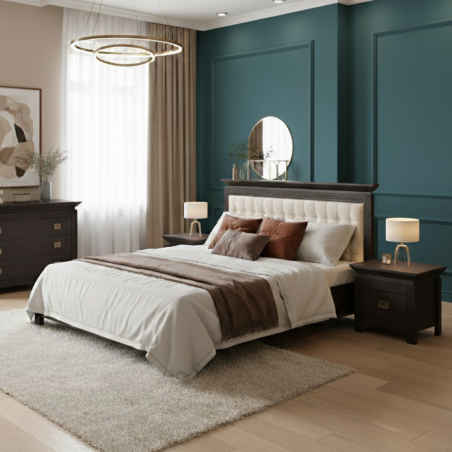 Pat Dormitor Saigon Cantori, Dimensiune Saltea 160 X 200 Cm, Somiera Rabatabila-01