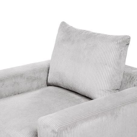 Fotoliu fix Otis, Gri deschis, 110 Cm-01