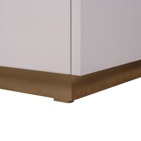 Noptiera Phoenix Cu 1 Sertar, Ab Lucios, 58 Cm-01