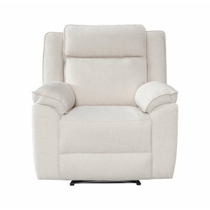 Fotoliu Malvina Bej, Recliner Manual, 96 x 94 x 104 Cm