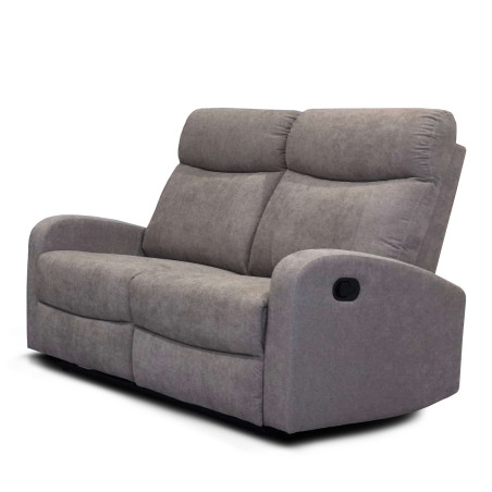 Canapea 3 Locuri Recliner Karon, Bej, 185 Cm-01