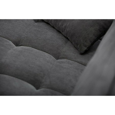 Canapea Extensibila Bridge, Gri Inchis, 196 Cm-01