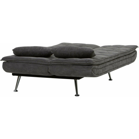 Canapea Extensibila Bridge, Gri Inchis, 196 Cm-01