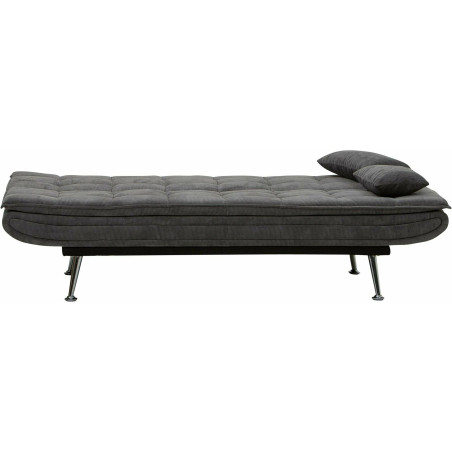 Canapea Extensibila Bridge, Gri Inchis, 196 Cm-01
