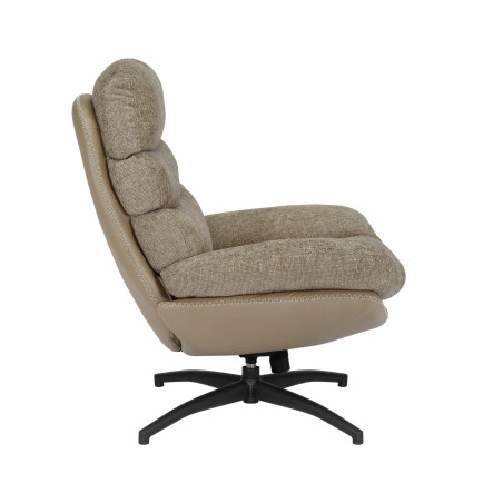 Fotoliu Rotativ Charme Bej, 78.5 Cm-01