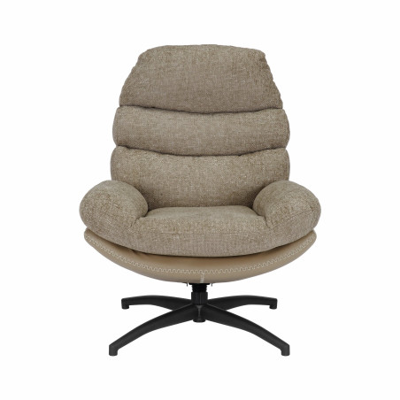 Fotoliu Rotativ Charme Bej, 78.5 Cm-01