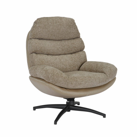 Fotoliu Rotativ Charme Bej, 78.5 Cm-01