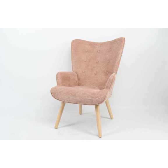 Fotoliu Rafael Pink, 69 Cm