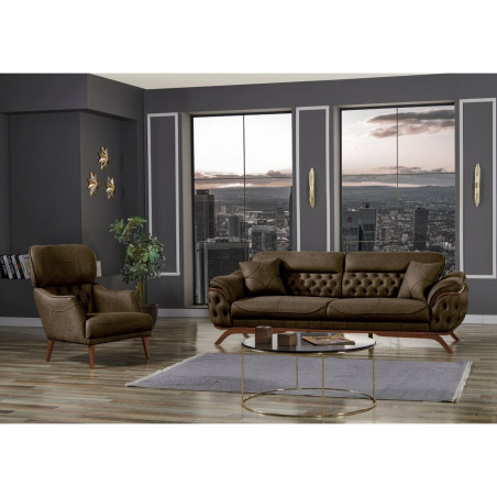 Canapea 3 Locuri Avalon Maro, 230 Cm-01