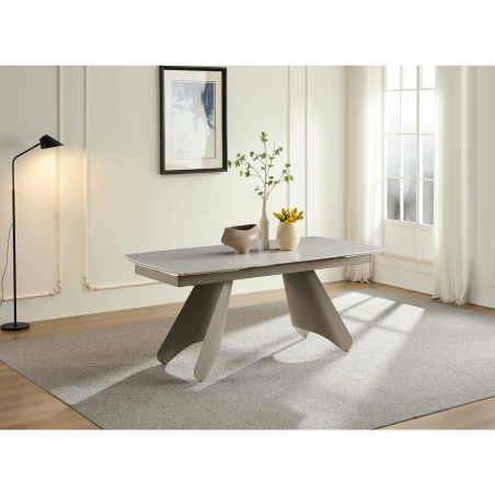 Masa Extensibila Shadow Piatra Taupe 180/220/260 x 90 x 75 Cm-01