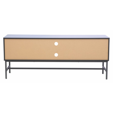 Comoda Tv Cargo, Negru Si Stejar, 150 Cm-01