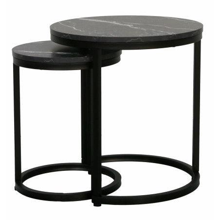 Set 2 Mese Cafea Aniston Negru-01