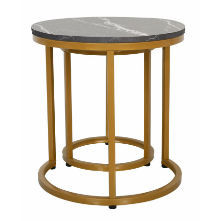 Set 2 Mese Cafea Aniston Auriu Si Negru-01