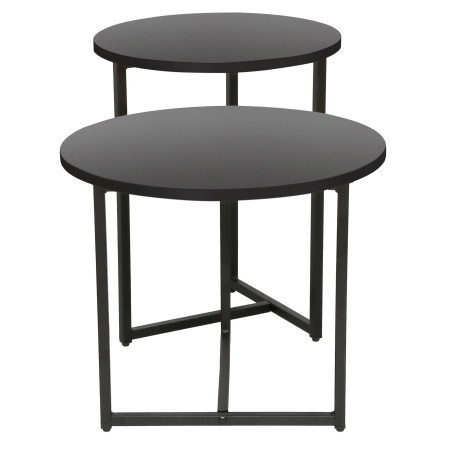 Set 2 Mese Cafea Jay Negru-01