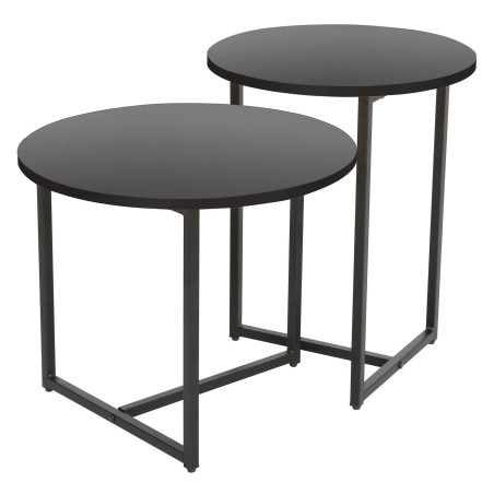 Set 2 Mese Cafea Jay Negru-01