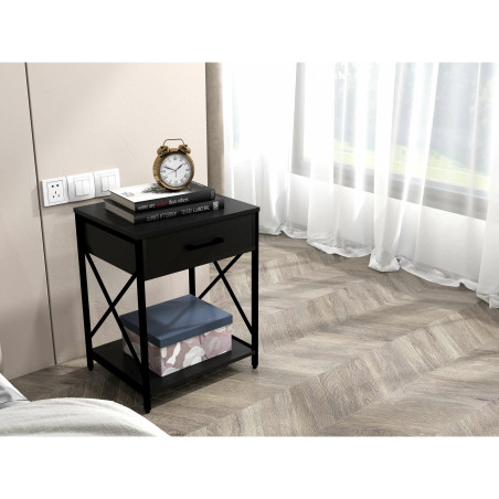 Noptiera Norsel Negru-01