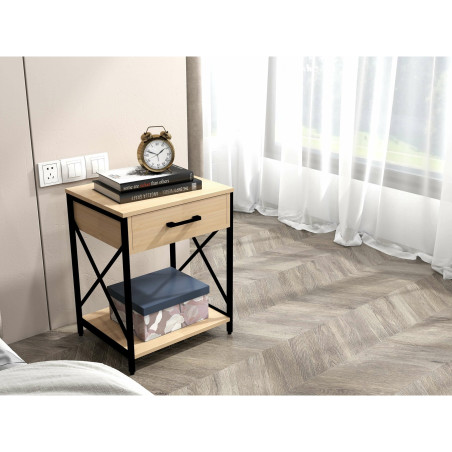 Noptiera Norsel Negru Si Stejar-01