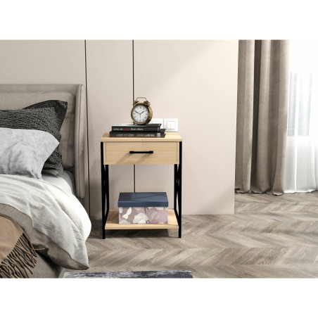 Noptiera Norsel Negru Si Stejar-01