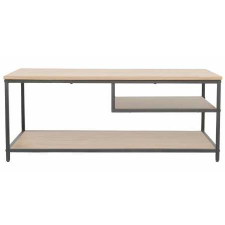 Masa Cafea Vola Negru Si Stejar, 100 × 50 × 40 cm-01