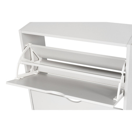 Pantofar 2 Usi Corso Alb, 60 Cm-01