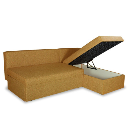 Coltar Extensibil Cu Lada, Blue Interschimbabil Stanga/Dreapta, Galben ICON 45, 220 X 80 X 155 Cm-01