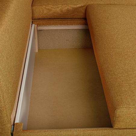 Coltar Extensibil Cu Lada, Blue Interschimbabil Stanga/Dreapta, Galben ICON 45, 220 X 80 X 155 Cm-01