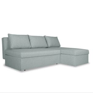 Coltar Extensibil Cu Lada, Blue Interschimbabil Stanga/Dreapta, Icon 84, 220 X 80 X 155 Cm