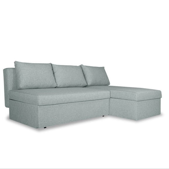 Coltar Extensibil Cu Lada, Blue Interschimbabil Stanga/Dreapta, Icon 84, 220 X 80 X 155 Cm