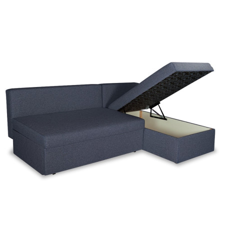 Coltar Extensibil Cu Lada, Blue Interschimbabil Stanga/Dreapta, Albastru Icon 79, 220 X 80 X 155 Cm-01