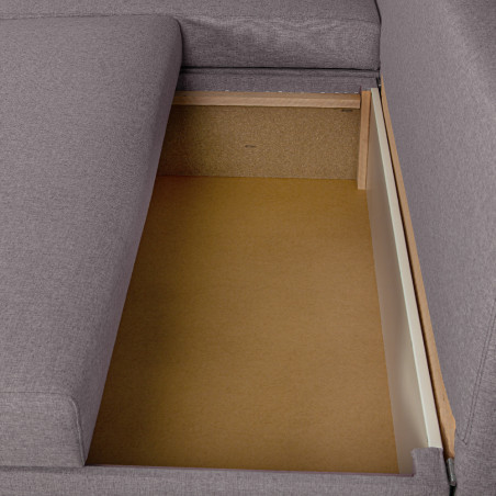 Coltar Extensibil Cu Lada, Blue Interschimbabil Stanga/Dreapta, Icon 90, 220 x 80 x 155 Cm-01